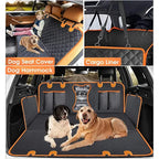 Mishmishe Dog Car Seat Cover: Back Seat Hammock Protector for Pets