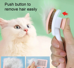 Mishmishe Self-Cleaning Slicker Brush for Cats: Gentle Grooming & Shedding Brush