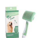 Mishmishe Self-Cleaning Slicker Brush for Cats: Gentle Grooming & Shedding Brush