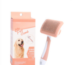 Mishmishe Self-Cleaning Slicker Brush for Cats: Gentle Grooming & Shedding Brush