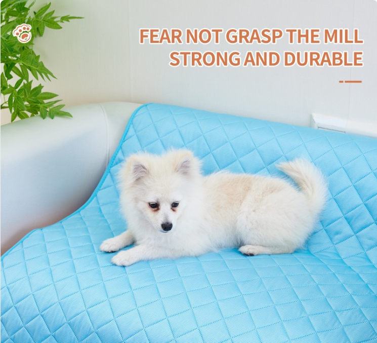 Mishmishe Pet Cooling Mat: Gel Pressure-Activated Pad for Dogs & Cats.