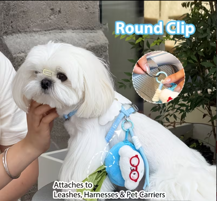 Mishmishe Dog Poop Bag Dispenser with Leash Clip