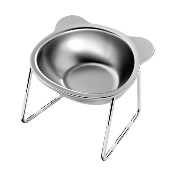 Mishmishe Elevated Stainless Steel Pet Bowls with Stand for Dogs & Cats