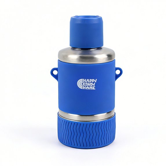 Mishmishe Portable Pet Water Bottle with Built-In Bowl for Walks & Travel