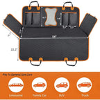 Mishmishe Dog Car Seat Cover: Back Seat Hammock Protector for Pets